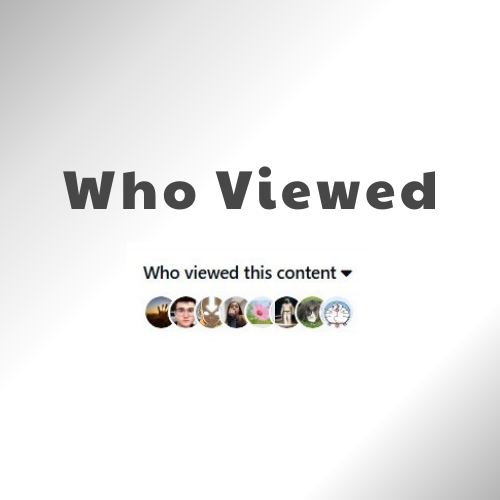 Who Viewed