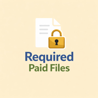 Required Paid Files To Download